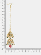 Ruby Raang Sindoor Maang Tikka | Grocsy