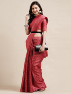 Saree Mall Floral Printed Art Silk Sarees | Grocsy