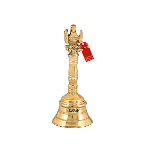 Uapan Ganesh Brass Pooja Bell | Grocsy