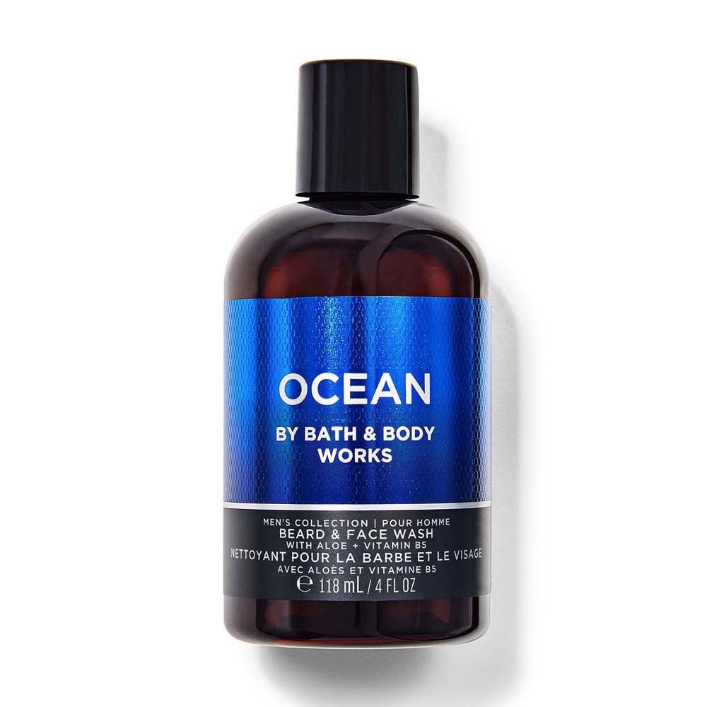 Bath & Body Works Ocean Beard & Face Wash | Grocsy
