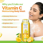 Mamaearth Vitamin C Moisturizing Body Wash with Vitamin C & Refreshing Lemon For Skin Illumination | Grocsy