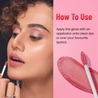 Swiss Beauty Shine & Plump Lipgloss - 2 Nude | Grocsy