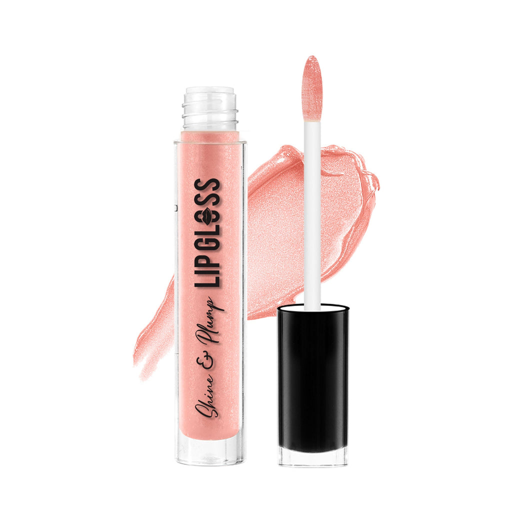 Swiss Beauty Shine & Plump Lipgloss - 3 Peach | Grocsy