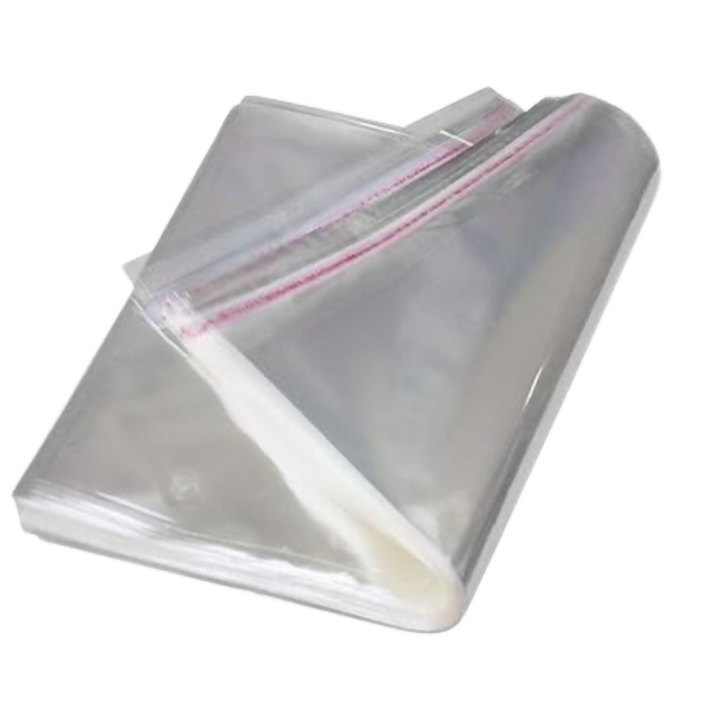 PM PACMATT Transparent Polybags for Packing Saree Cloth Sealable | Grocsy