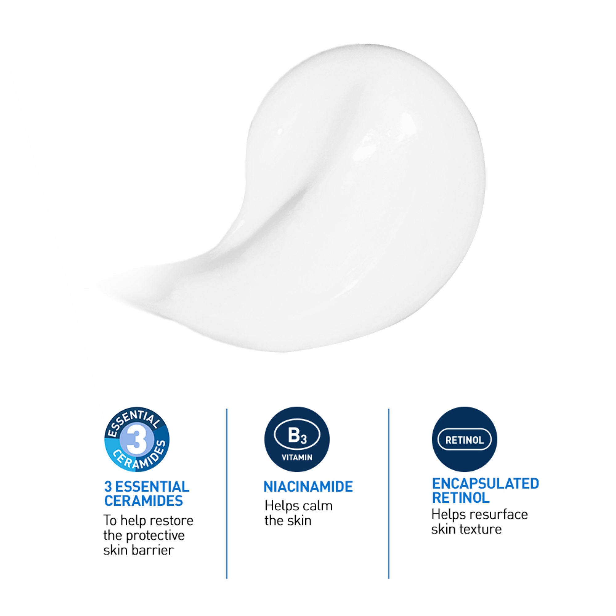 CeraVe Resurfacing Retinol Serum, Reduces Acne Marks with Licorice Root Extract & Niacinamide | Grocsy