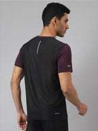Alcis Drytech+ Anti-Static Slim-Fit Round Neck Running T-Shirt | Grocsy