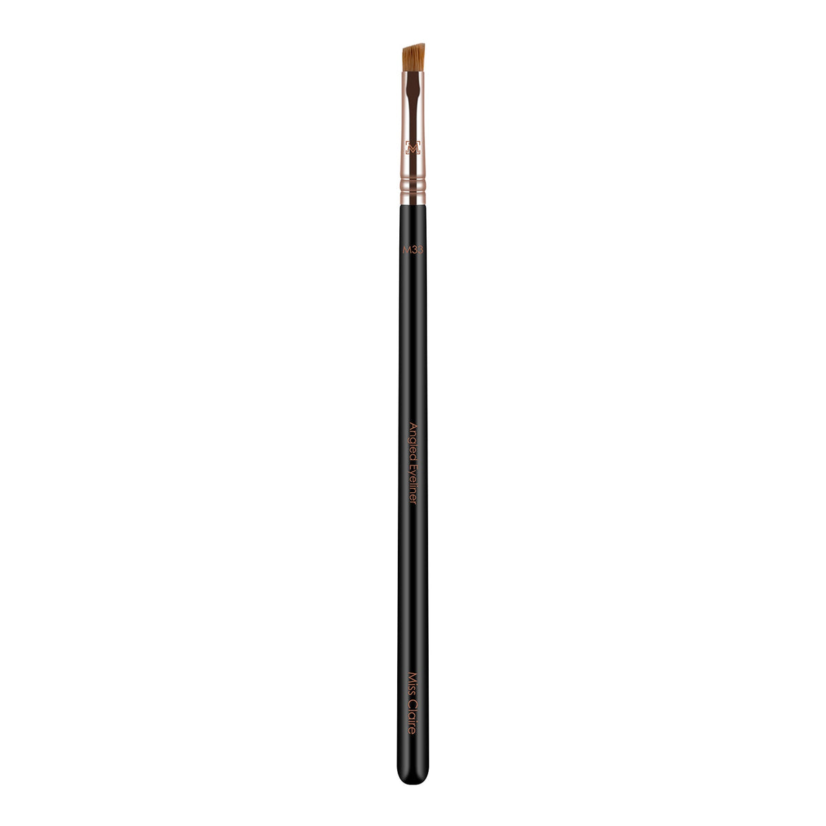 Miss Claire M33 - Angled Eyeliner Brush (S) - Rose Gold | Grocsy