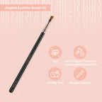 Miss Claire M33 - Angled Eyeliner Brush (S) - Rose Gold | Grocsy