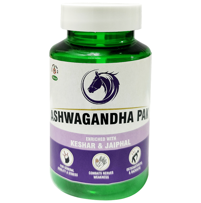 Chirayu Ashwagandha Pak Enriched with Keshar & Jaiphal | Grocsy