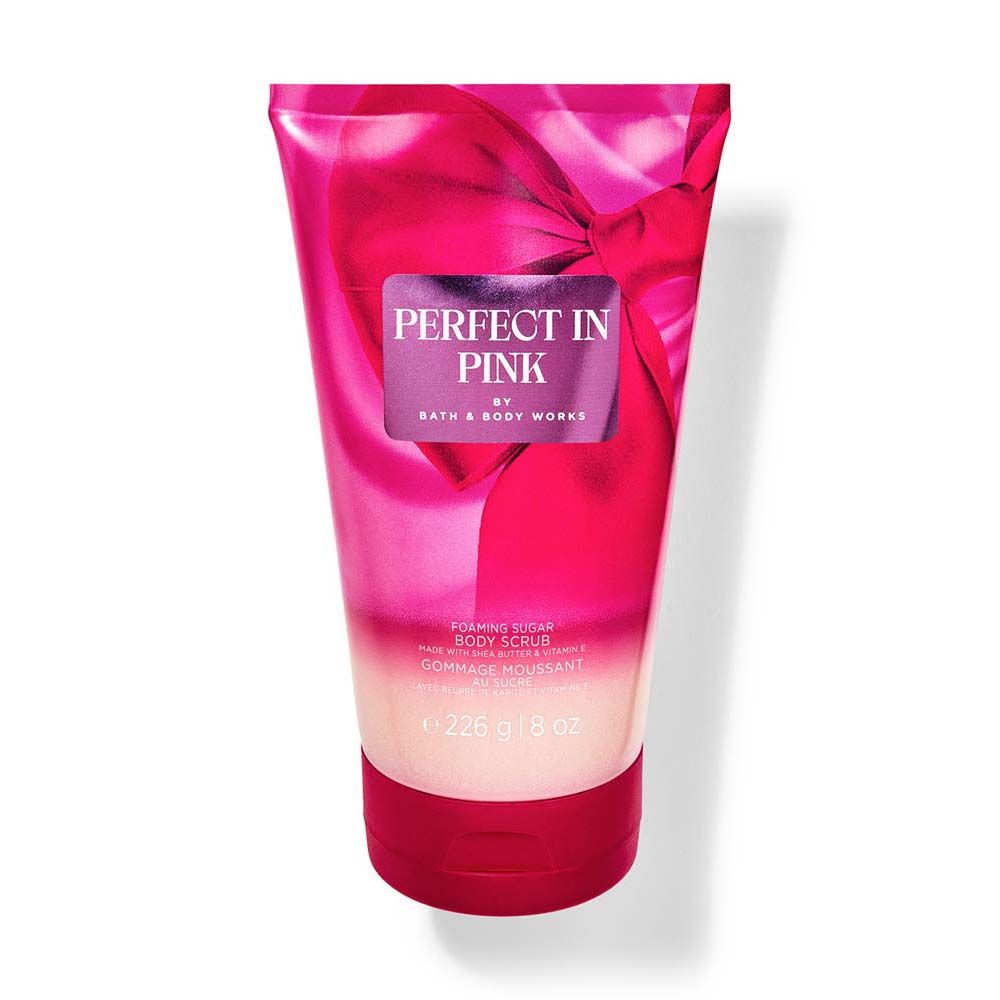 Bath & Body Works Perfect In Pink Body Scrub | Grocsy