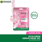 Garnier Skin Naturals Sakura Glow Hyaluron Serum Mask | Grocsy