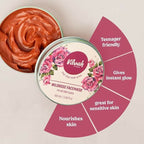Vilvah Store Wild Rose Face Mask | Grocsy
