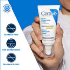 CeraVe AM Facial Moisturizing Lotion With Sunscreen SPF 50 | Grocsy