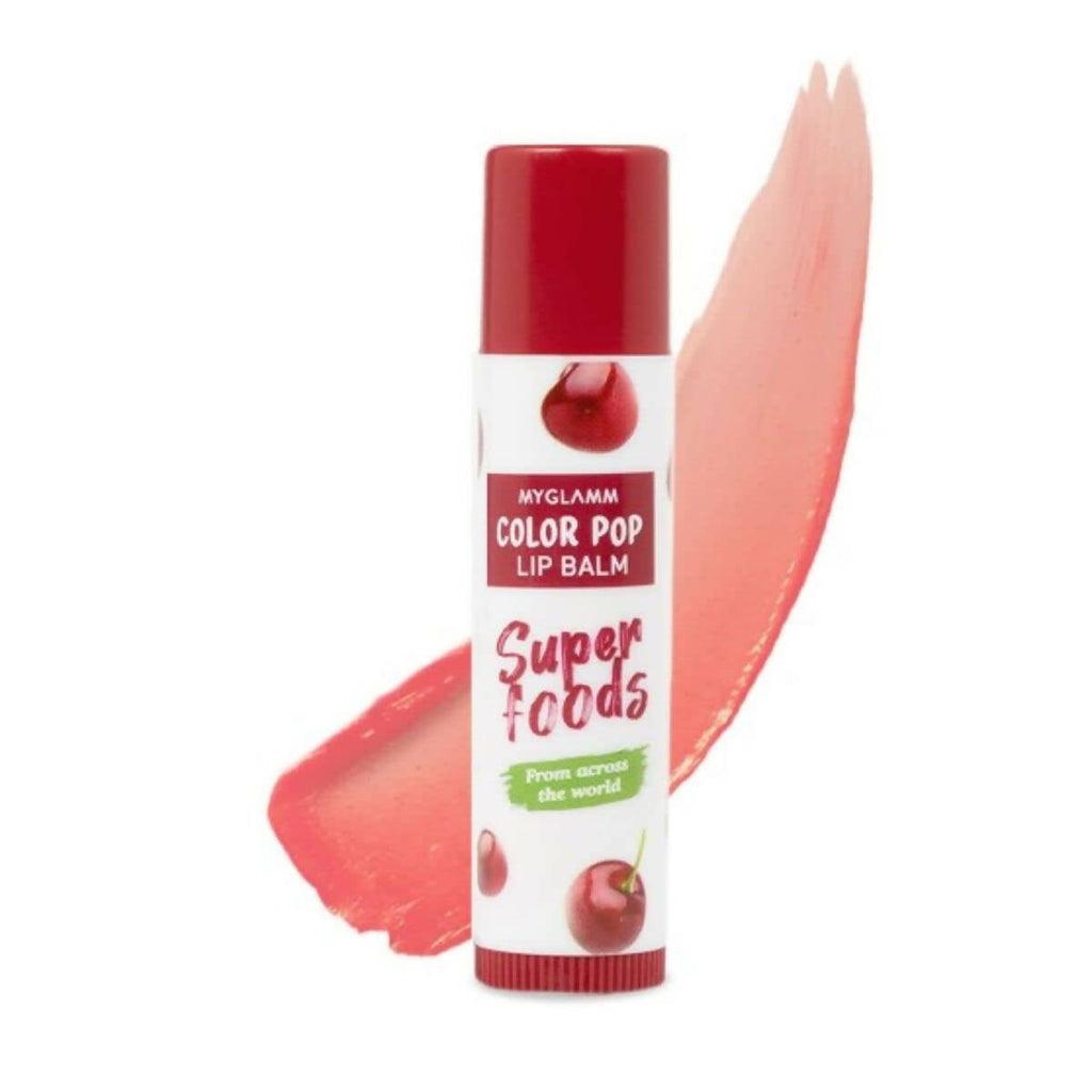 MyGlamm Superfoods Color Pop Lip Balm | Grocsy
