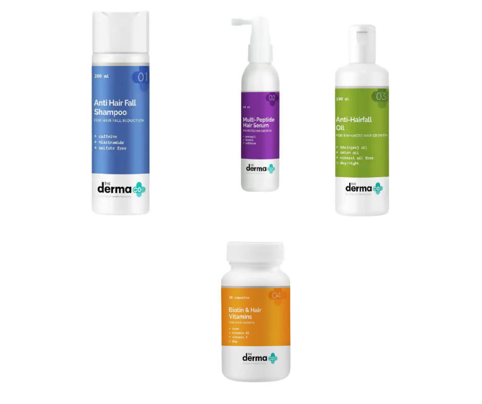 The Derma Co Anti Hair Fall Kit | Grocsy
