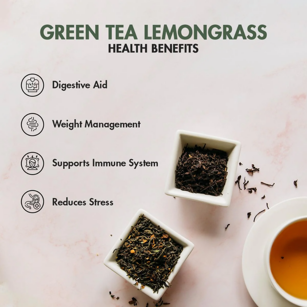 Sorich Organics Lemongrass Green Tea | Grocsy