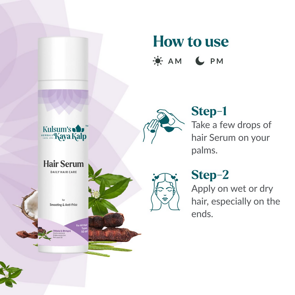 Kulsum's Kaya Kalp Hair Serum For Smoothing & Anti-Frizz | Grocsy