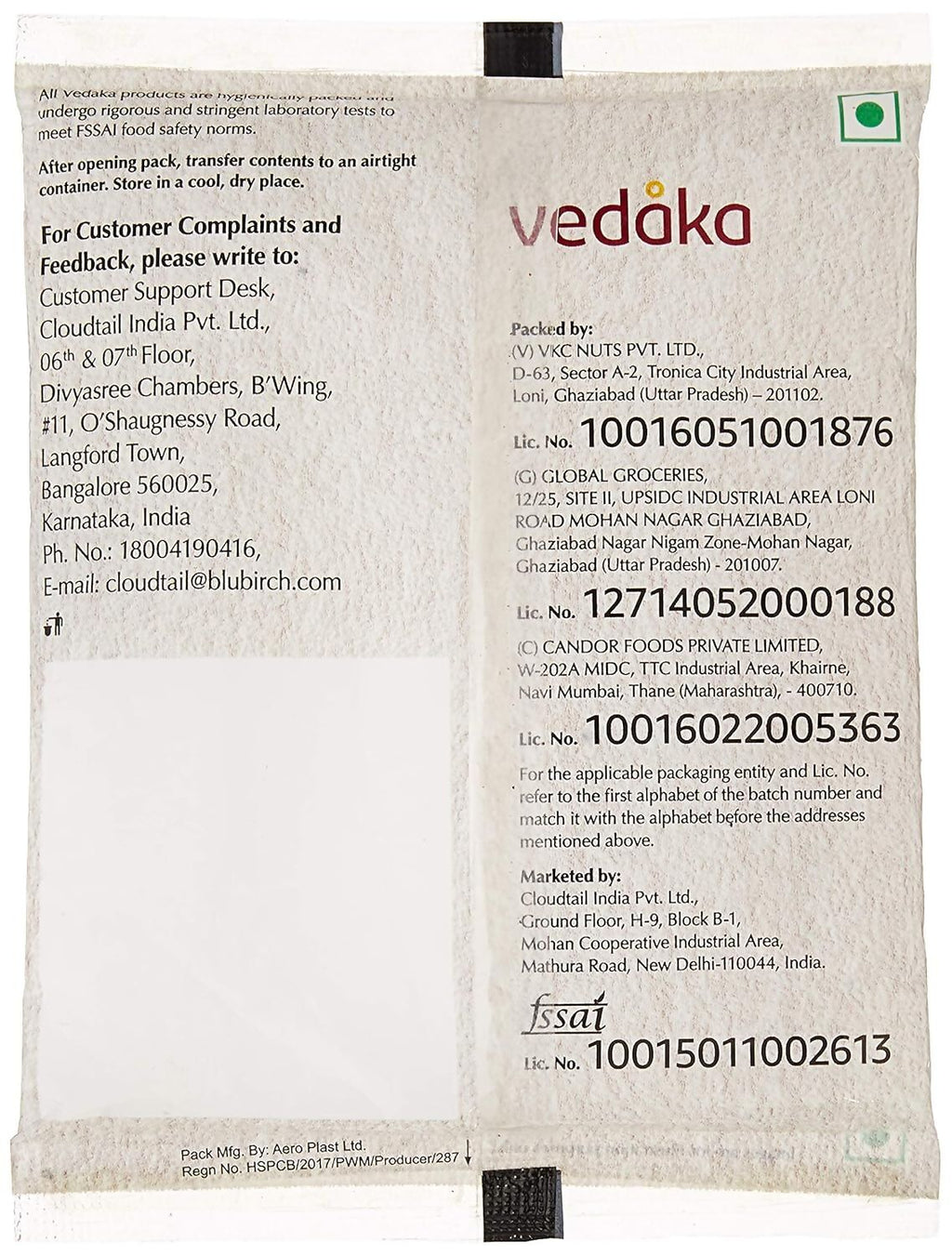 Vedaka Raw Chia Seeds | Grocsy