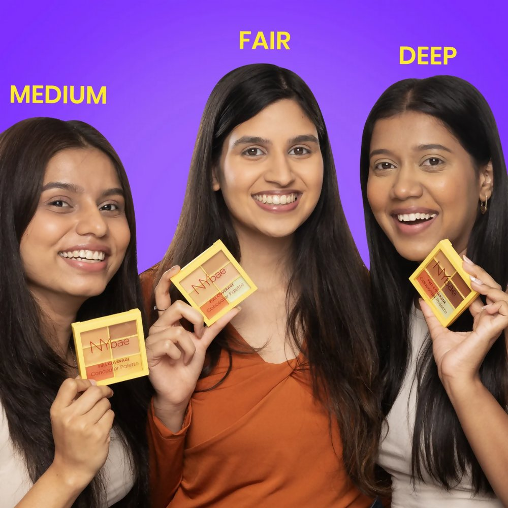 NY Bae Full Coverage Concealer Palette - Fair Lady | Grocsy