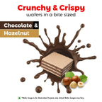 Unibic Qubz Wafer Biscuits Hazelnut Flavour | Grocsy