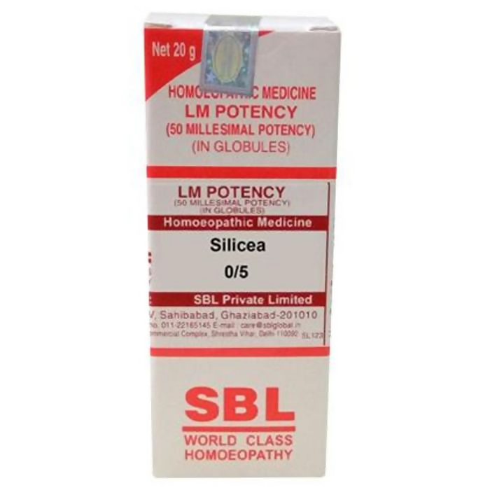 SBL Homeopathy Silicea LM Globules | Grocsy