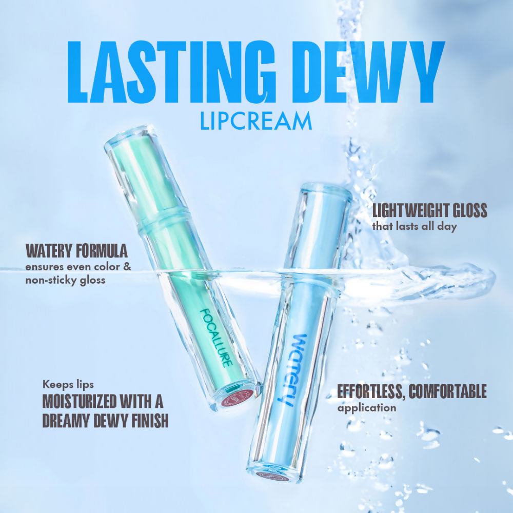 Focallure Lasting Dewy Lipcream - OR02 | Grocsy