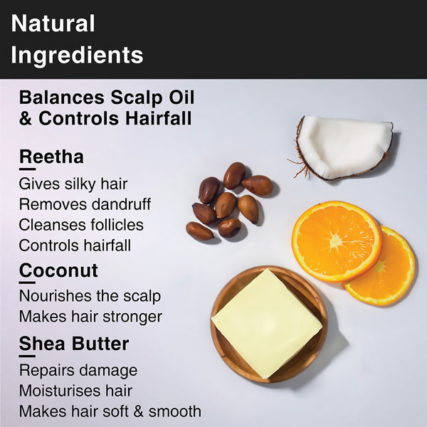 Soulflower Reetha Coconut Milk Hair Cleansing Bar | Grocsy