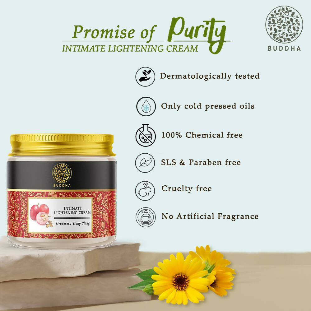 Buddha Natural Intimate Lightening Cream | Grocsy