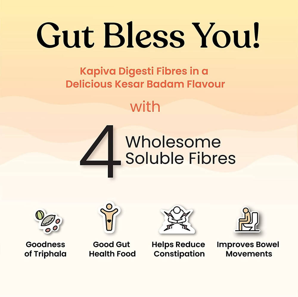 Kapiva Ayurveda Kesar Badam Digesti Fibres | Grocsy