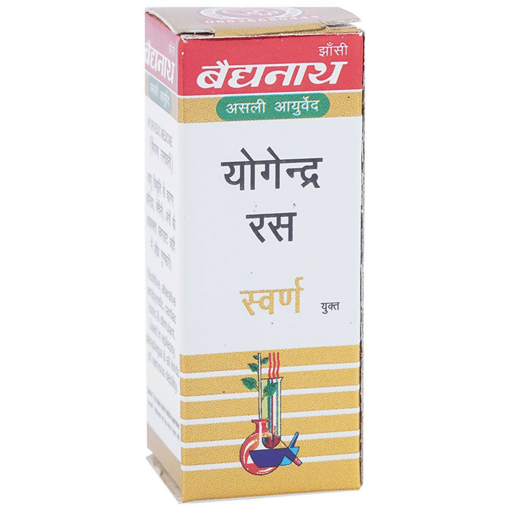 Baidyanath Jhansi Yogendra Ras with Gold | Grocsy