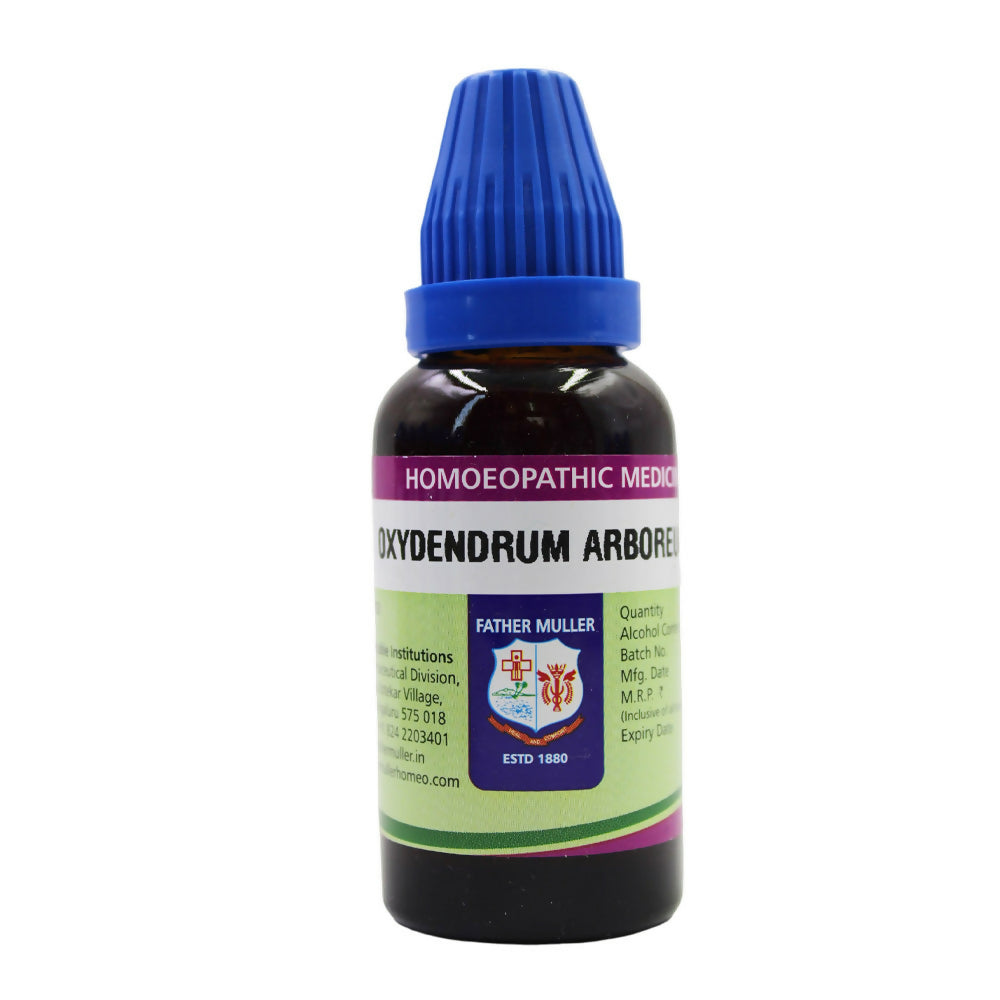 Father Muller Oxydendrum Arboreum Mother Tincture Q | Grocsy