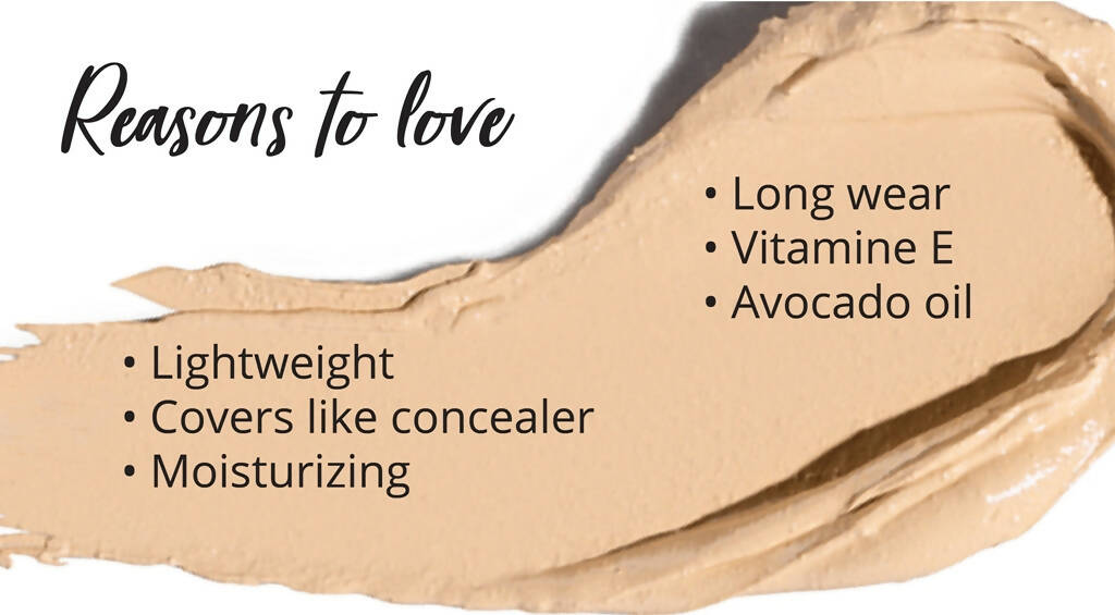 Flicka Blend & Shine Foundation - Ivory | Grocsy