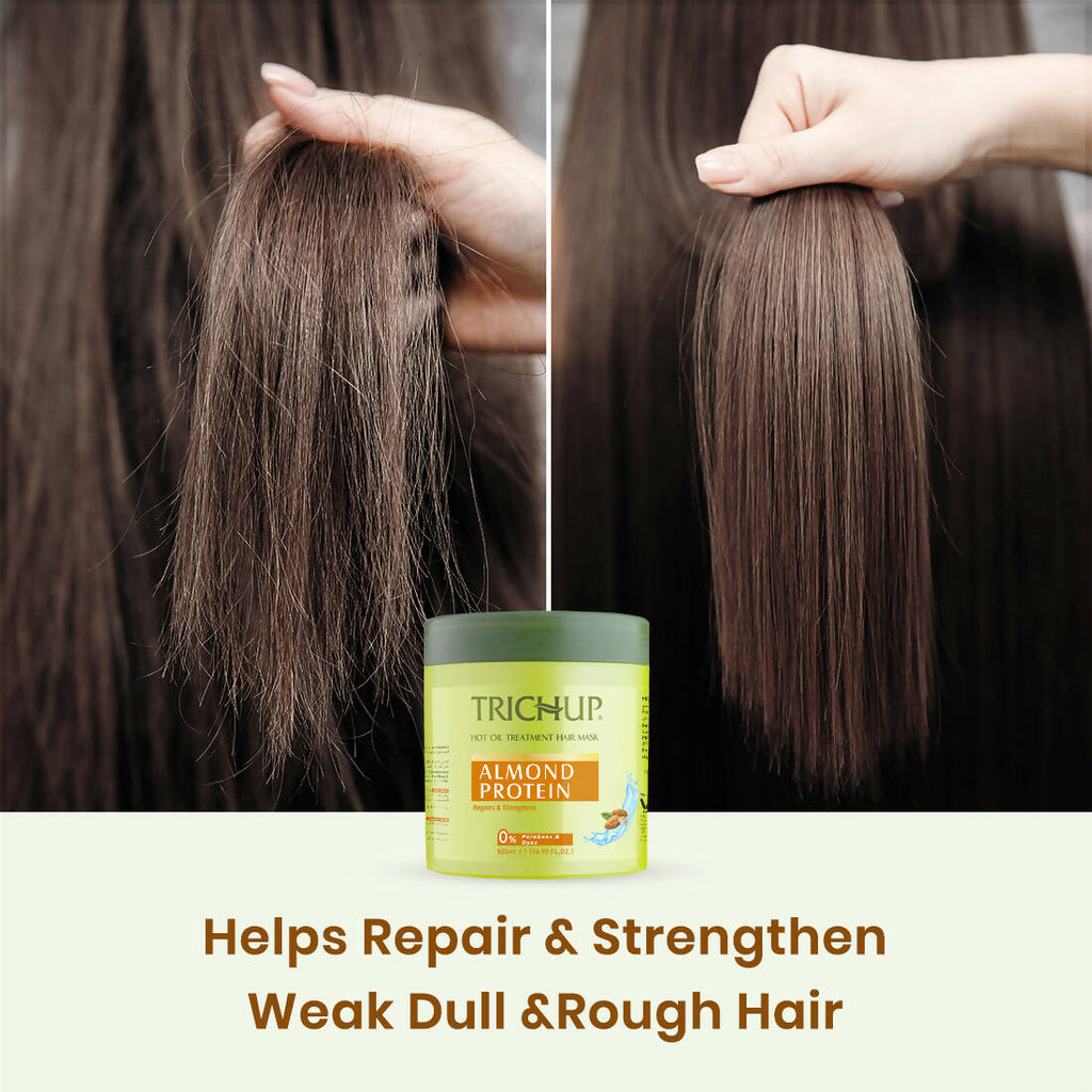 Vasu Healthcare Trichup Almond Protein Hair Mask | Grocsy
