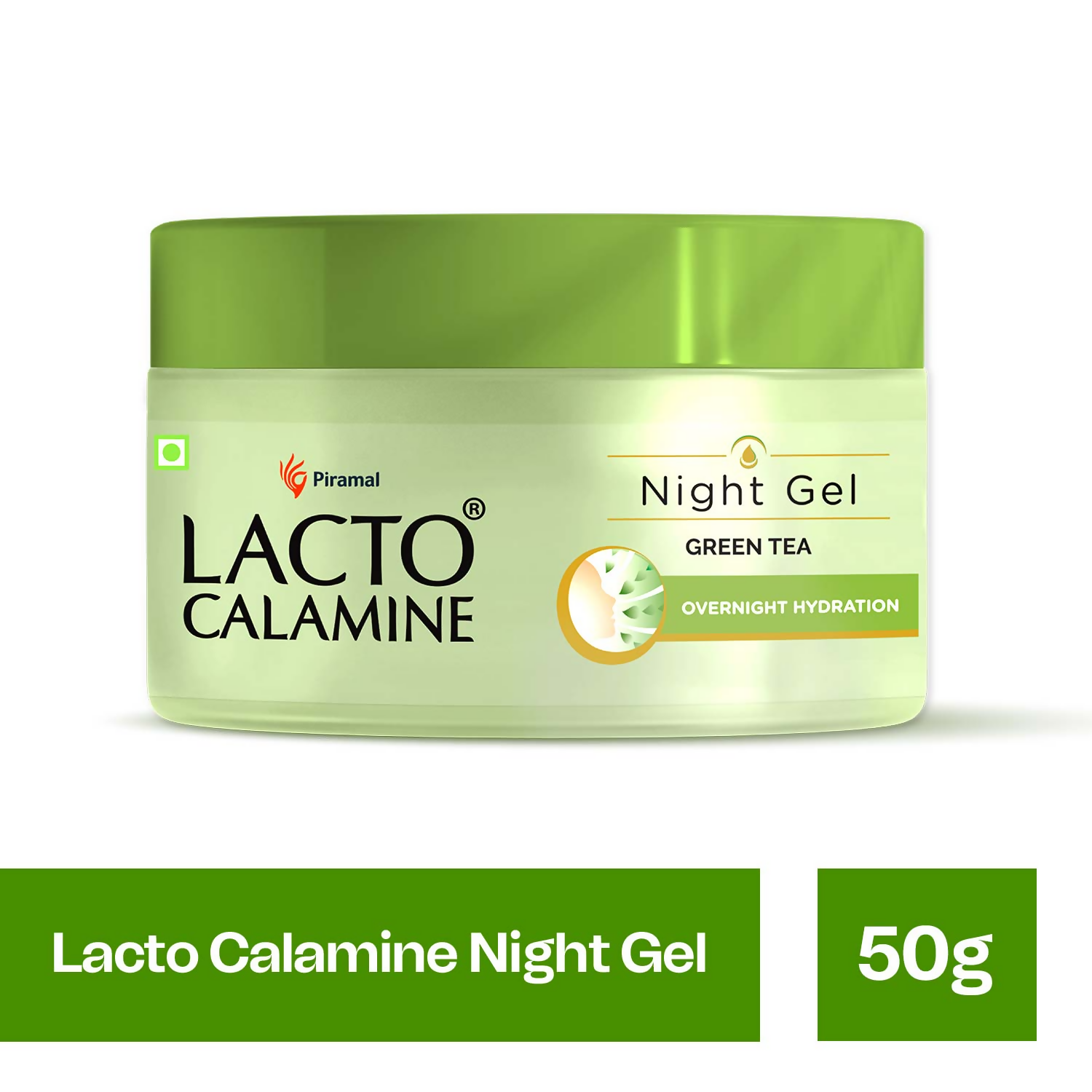 Lacto Calamine Night Gel with Green Tea | Grocsy