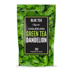 Blue Tea Organic Dandelion Green Tea Bags | Grocsy