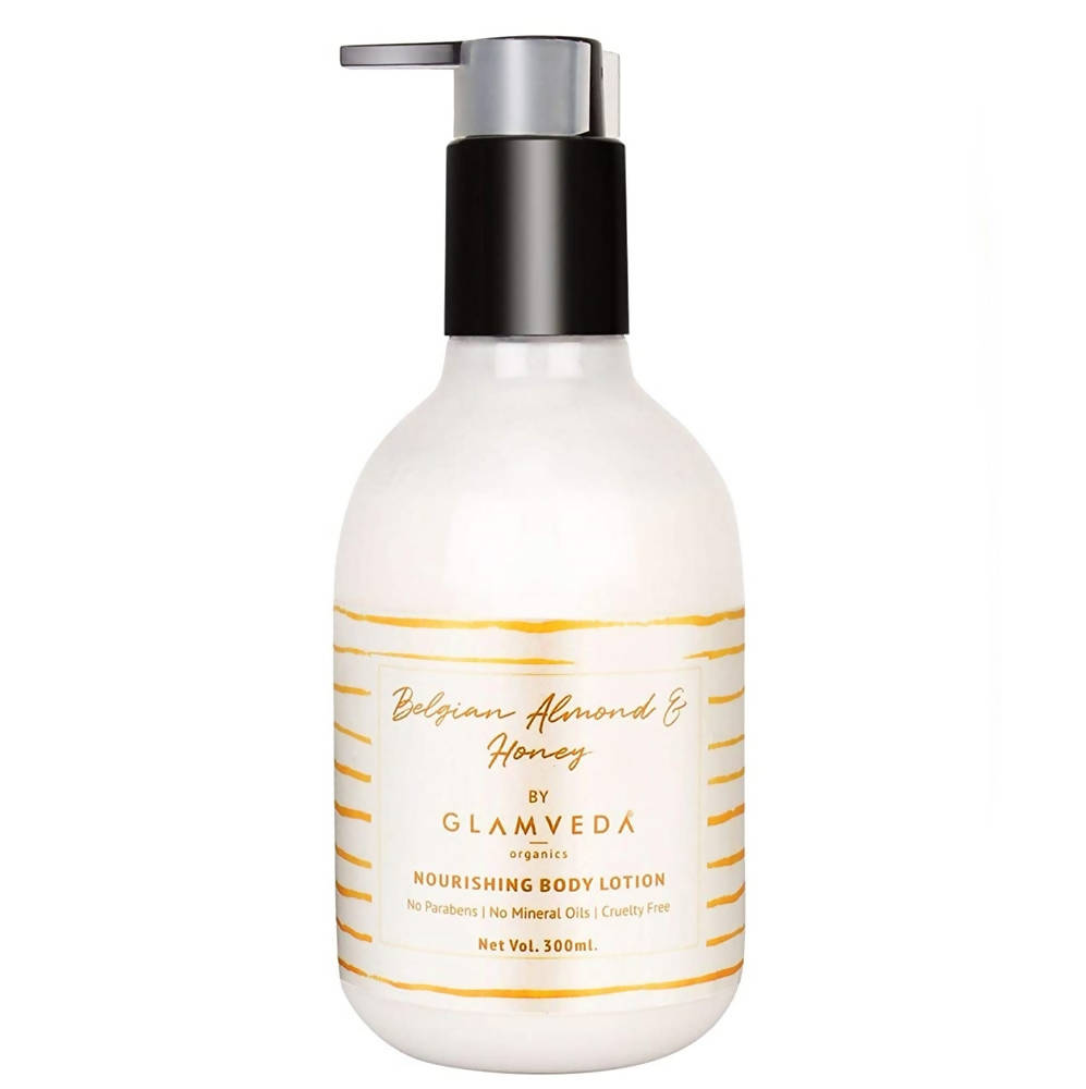 Glamveda Belgian Almond & Honey Nourishing Body Lotions | Grocsy