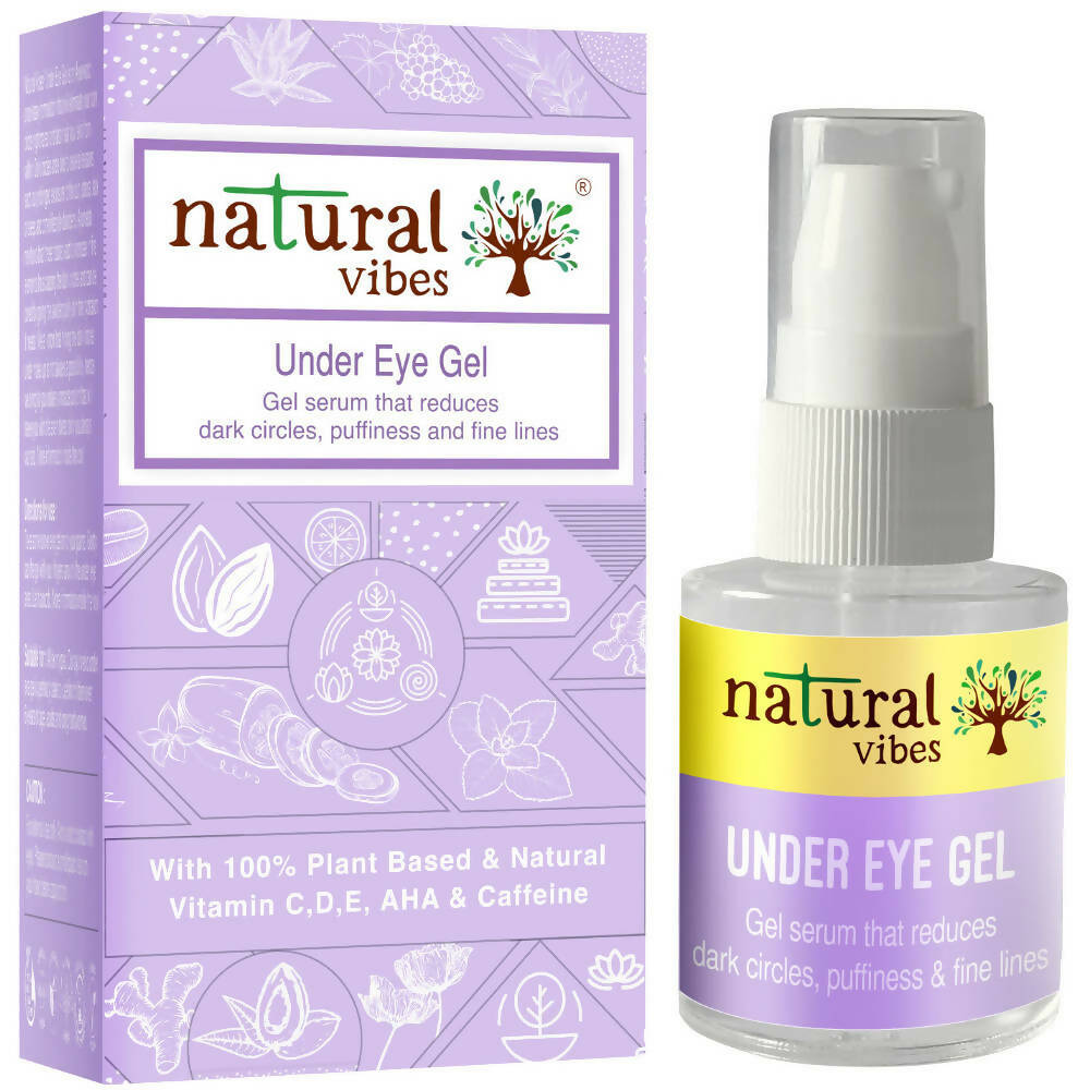 Natural Vibes Under Eye Gel Serum | Grocsy