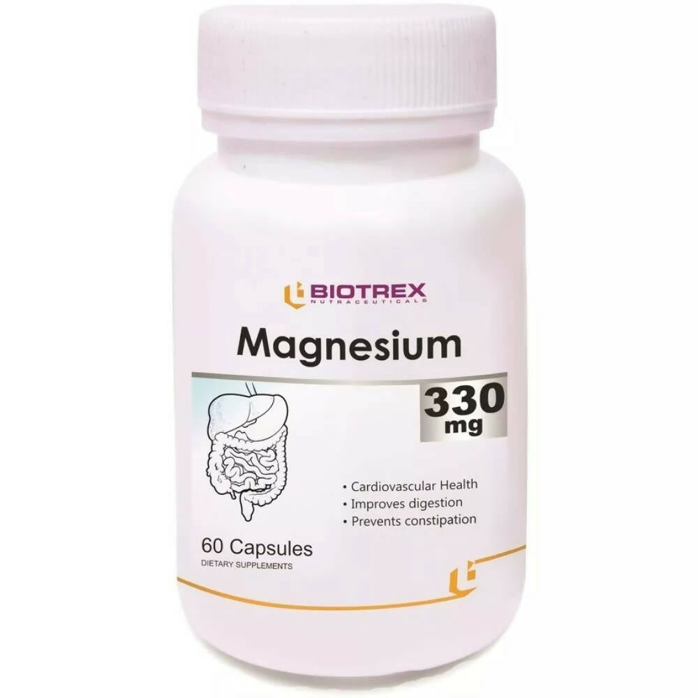 Biotrex Magnesium 330Mg Capsules | Grocsy
