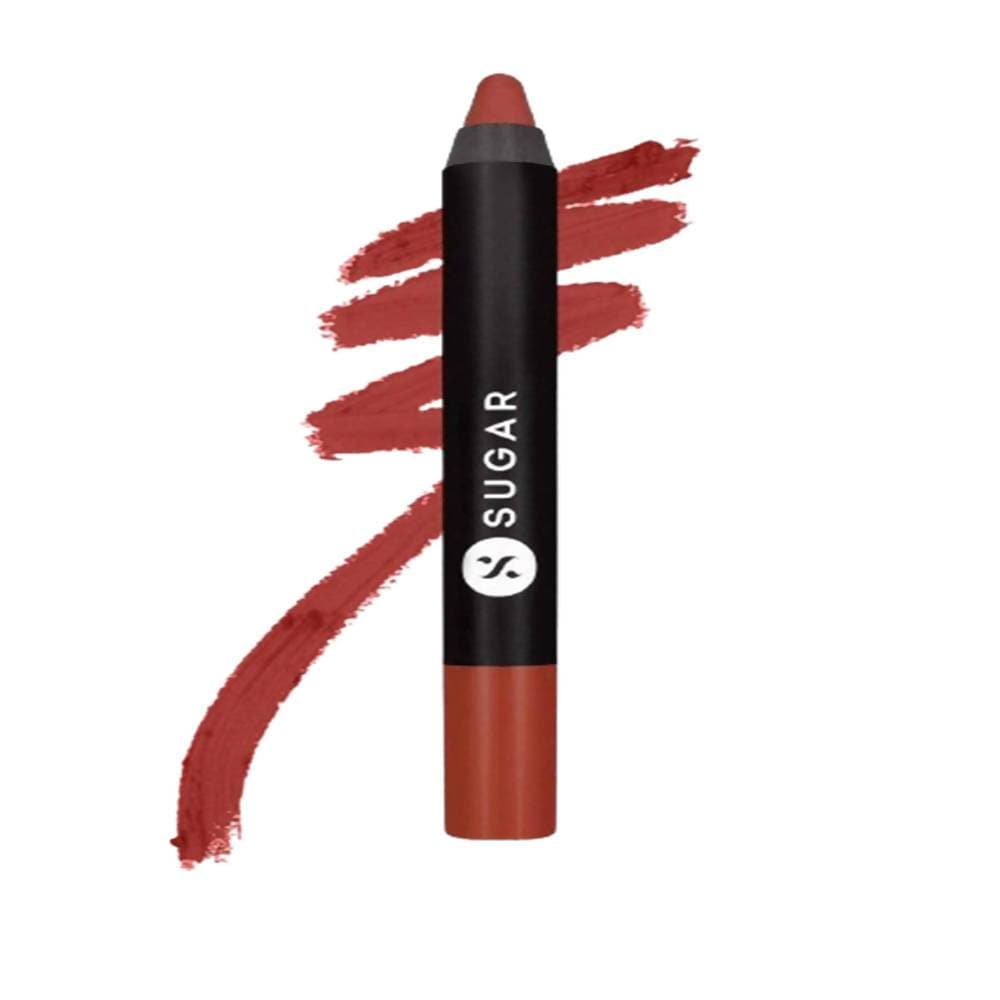 Sugar Matte As Hell Crayon Lipstick - Molly Brown (Peachy brown/Orange Toned Brown) | Grocsy