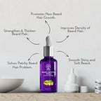 Ivory Natural Beard Growth Serum For Beard Wellness | Grocsy