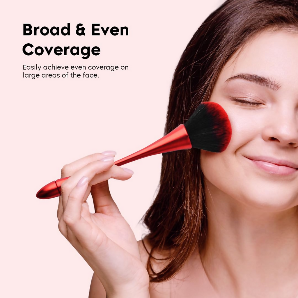 Gleva Ultimate Blend Makeup Brush - Red | Grocsy