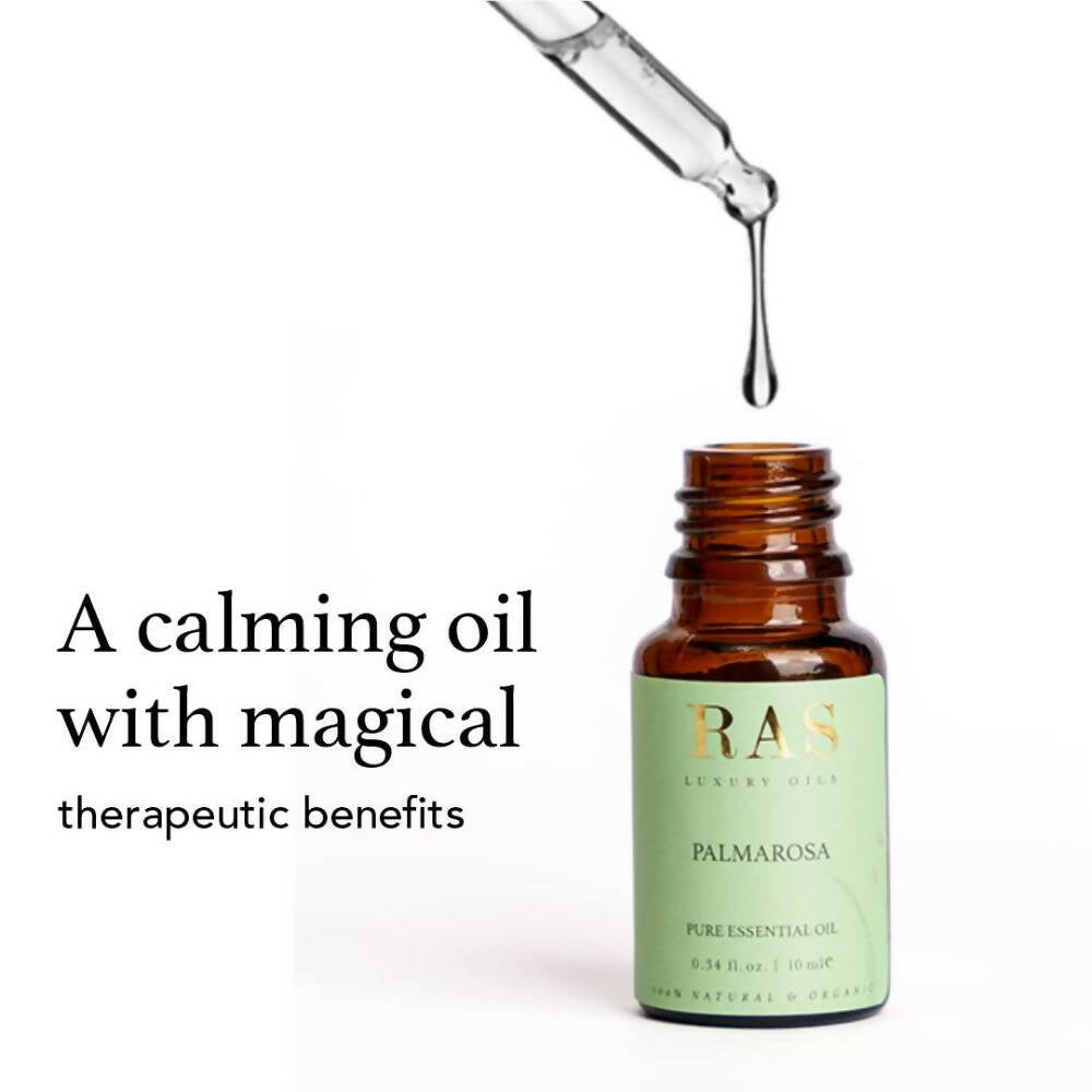 Ras Luxury Oils Palmarosa Pure Essential Oil | Grocsy