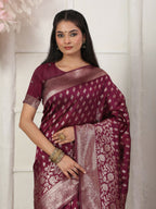 Shree Shyam Fashion Lichi Silk Green Saree | Grocsy