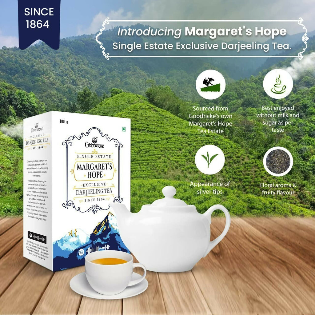 Goodricke Single Estate, Margaret’s Hope - Exclusive Darjeeling Tea | Grocsy