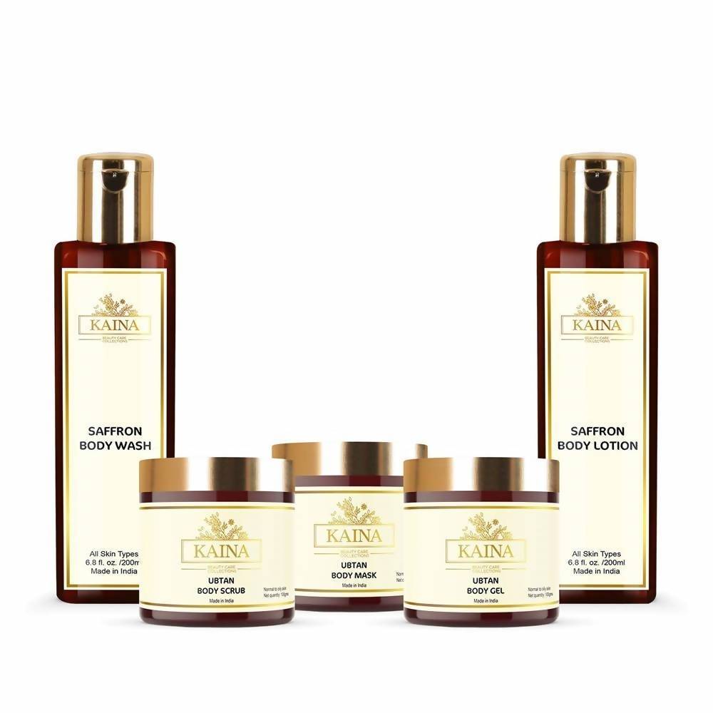 Kaina Ubtan Body Polishing Kit (Set of 5) | Grocsy
