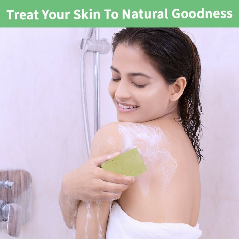 Nykaa Naturals Neem & Tulsi Purifying Bathing Soap | Grocsy