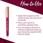 Jaquline USA Make Me Glo Lip Gloss - Kiss Dew | Grocsy