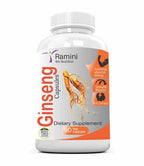 Ramini Bio Nutrition Ginseng 150mg Veg Capsules | Grocsy