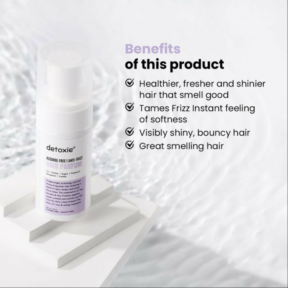 Detoxie Alcohol Free Anti-Frizz Hair Parfum | Grocsy