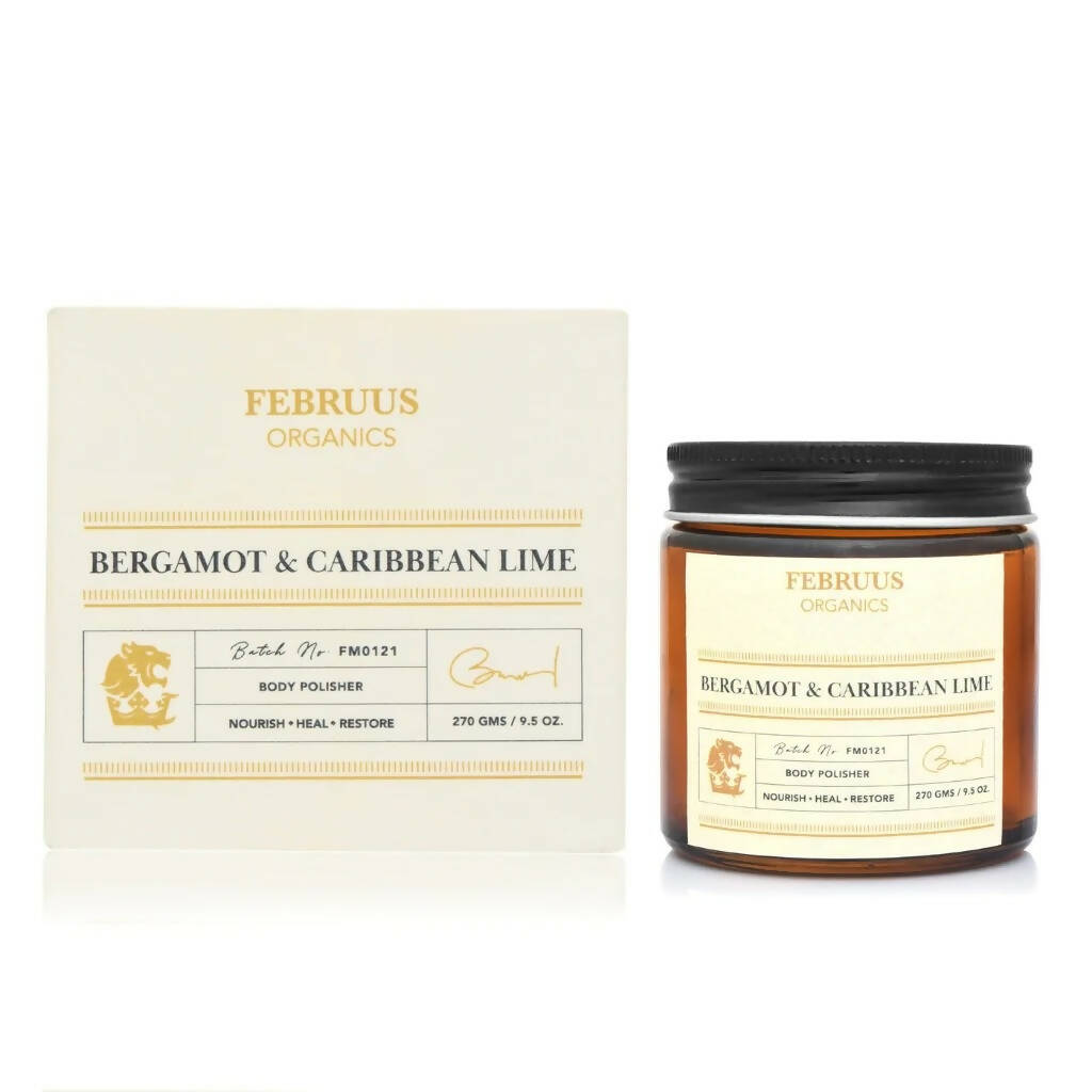 Februus Organics Bergamot & Caribbean Lime Body Polisher | Grocsy
